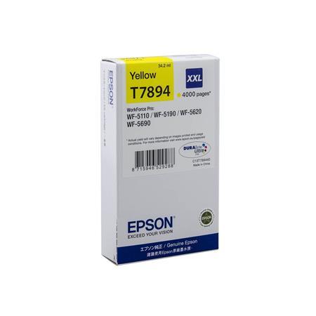 C13T789440 náplň do tlačiarní WF-5110DW, WF-5190DW, EPSON, žltá, 34,2ml 1