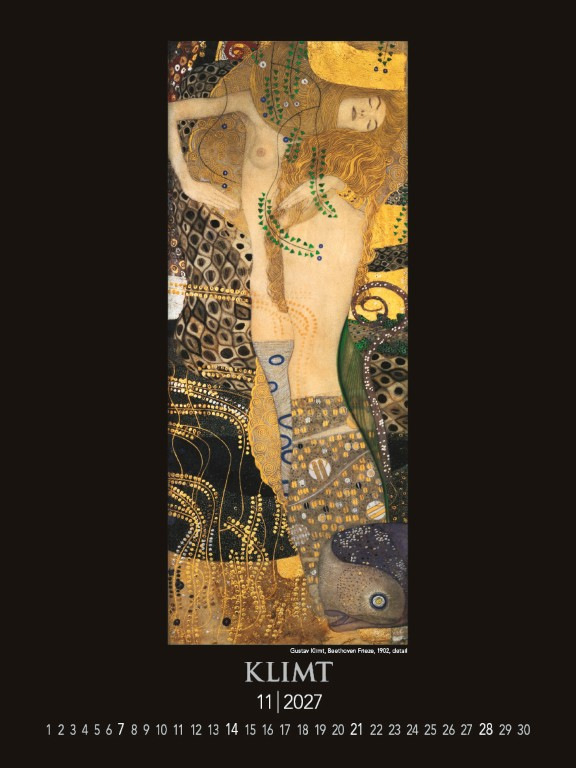Nástenný kalendár Gustav Klimt 2027 12