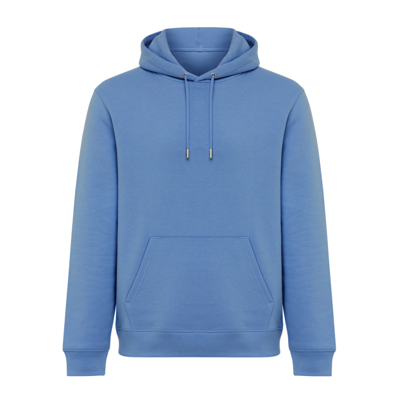 IQONIQ Joshua Unisex mikina s kapucňou z rec. bavlny moon blue M 1