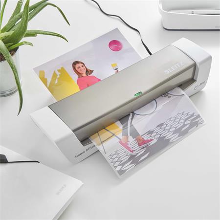 Laminovací stroj, A4, 80-125 mikr., LEITZ "iLam Home Office", sivý 3