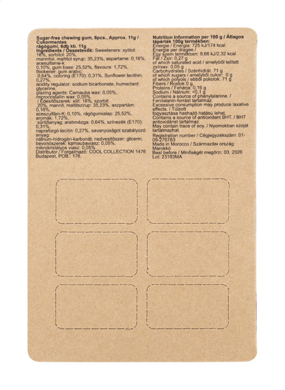 CreaChew Deluxe Eco žuvačky na zákazku 2