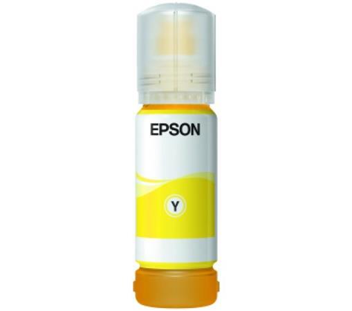 T06C44A atrament k EcoTank L6550, 6570, 6580 tlačiarňam, EPSON, žltá, 70 ml 2