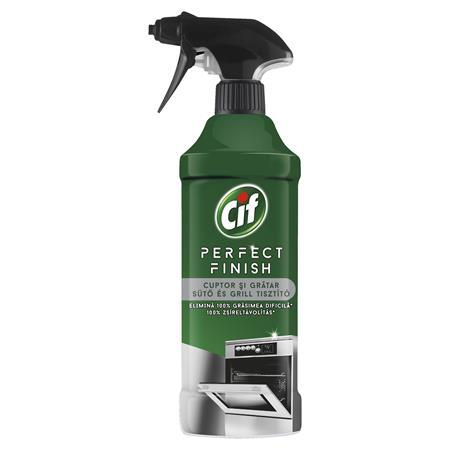 Odmasťovač, sprej, 435 ml, CIF "Perfect Finish", rúra a gril