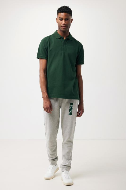 Polo tričko IQONIQ Yosemite z recykl. bavlny forest green 4XL 4