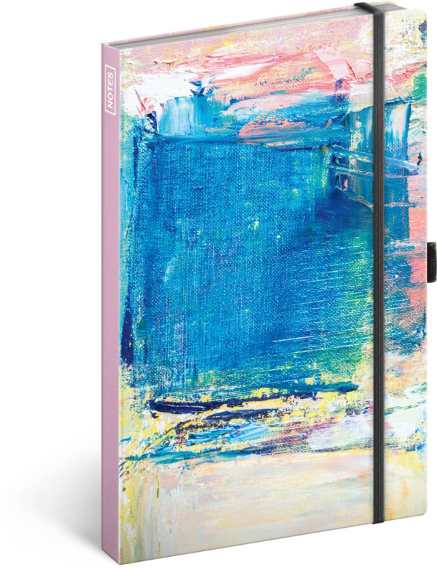 NOTIQUE Notes Maľba, linajkovaný, 13 x 21 cm