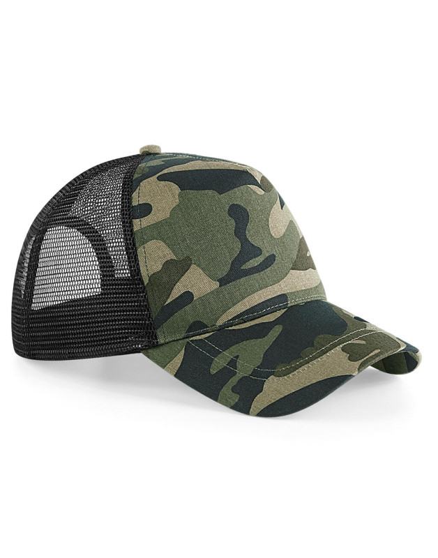 Maskáčová šiltovka Trucker 1