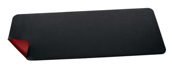 Podložka na stôl, 800x300 mm, obojstranná, SIGEL, čierno-červená 1