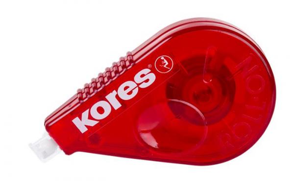 Korekčný roller, 4,2 mm x 15 m, KORES "Roll On", červená 1