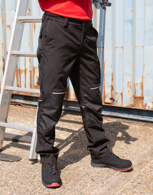 Pracovné nohavice Slim Softshell Work Trousers 10