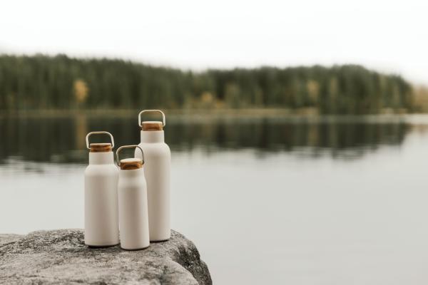 Termo fľaša VINGA Ciro 800ml z RCS recykl. ocele sivá 6