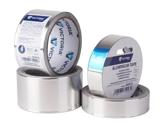 Hliníková fóliová páska, 50 mm x 10 m, VICTORIA FACILITY 3