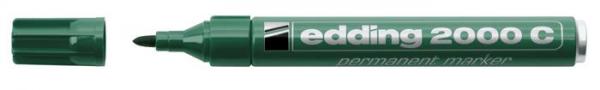 EDDING Permanentný popisovač "2000", zelený
