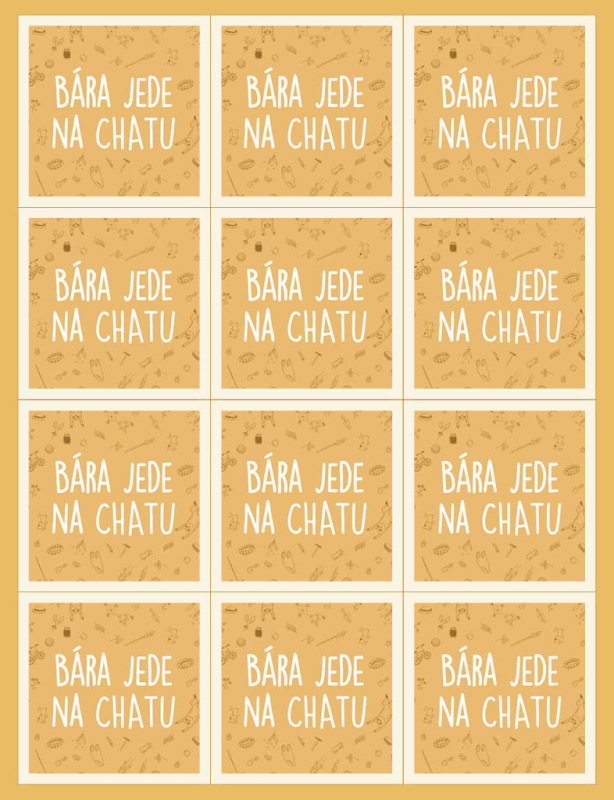 PEXESO – BÁRA JEDE NA CHATU 4