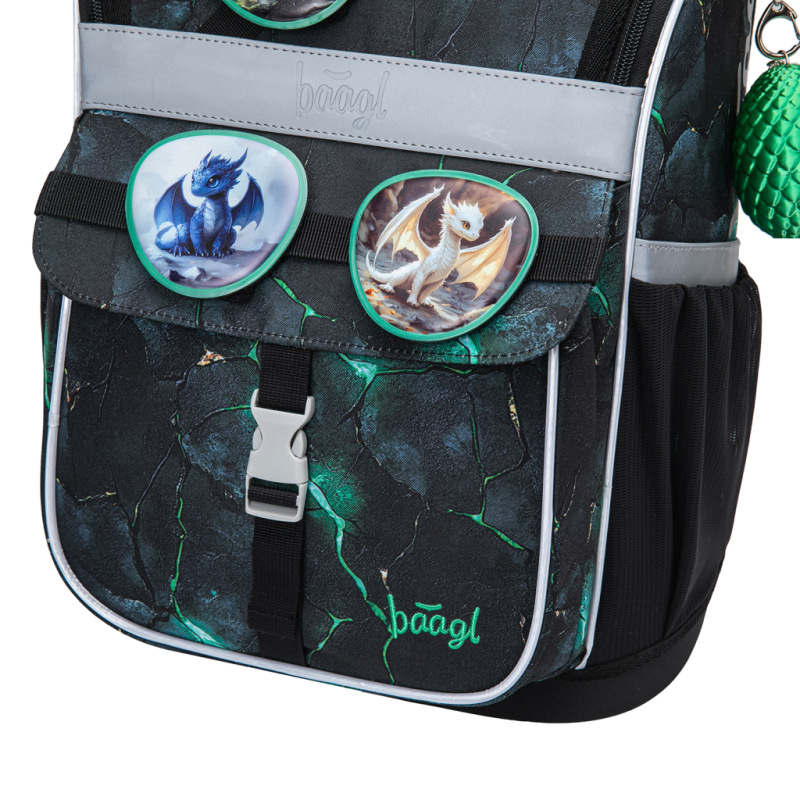 BAAGL Školská aktovka Zippy Draci 9