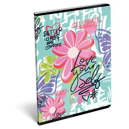 Zošit, A4, čistý, 32 listov, LIZZYSULI, "Cornell Love" 1