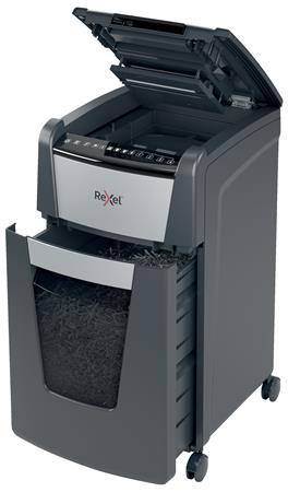 Skartovací stroj, konfetti, 300 listov, REXEL, "Optimum AutoFeed+ 300X" 5