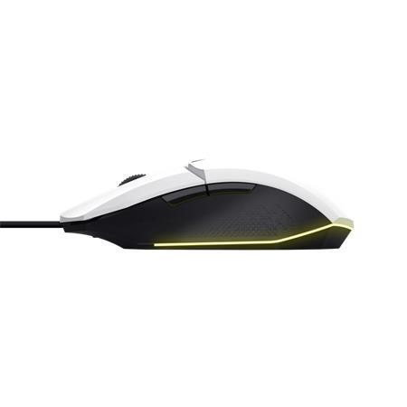 Myš, drôtová, optická, gaming, LED, TRUST "GXT109W Felox", biela 4