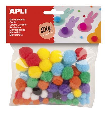 Pompom, APLI "Creative", mix farieb