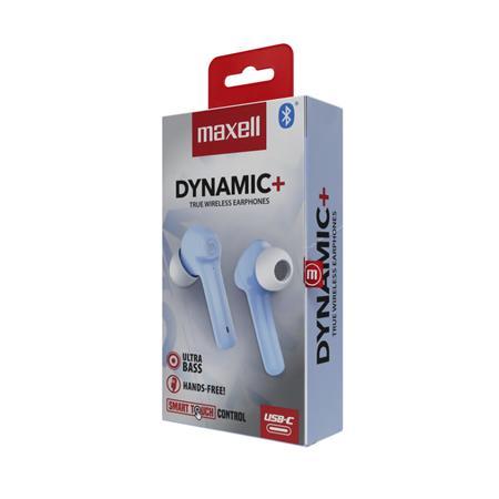 Slúchadlá, bezdrôtové, Bluetooth 5.3, s mikrofónom, MAXELL "Dynamic+", svetlomodrá 2