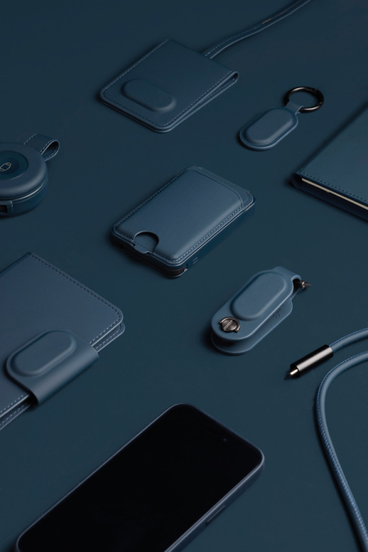 VINGA Baltimore RCS prívesok na kľúče s duál. vyhľadávačom námornícka modrá 9