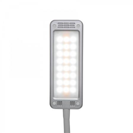 Stolová lampa, LED, stmievateľná, MAUL "Pearly colour vario", strieborná 4
