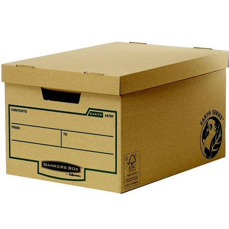 Archívny kontajner, kartónový, veľký, "BANKERS BOX® EARTH SERIES by FELLOWES®" 1
