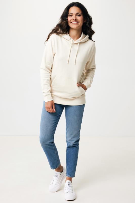 Nefarbená mikina s kapucňou IQONIQ Torres z recykl. bavlny natural raw 5XL 10