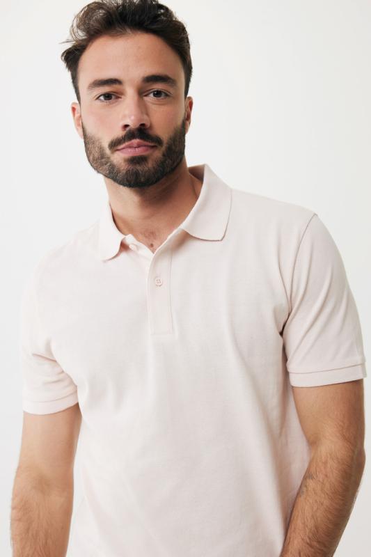 Polo tričko IQONIQ Yosemite z recykl. bavlny cloud pink M 15