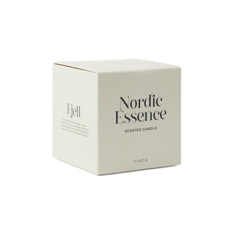 Malá vonná sviečka VINGA Nordic essence off white 4