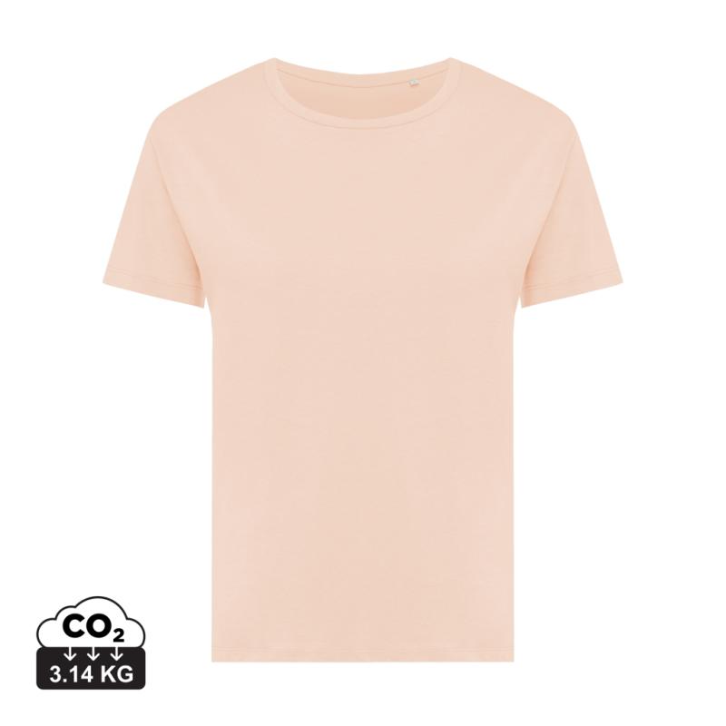 Dámske tričko IQONIQ Yala z recykl. bavlny peach nectar XXL