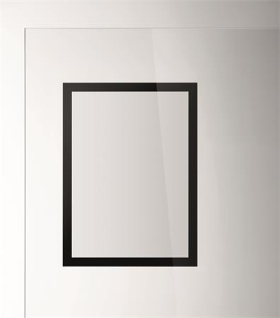 Informačný panel, A4, so statickým priľnutím, DURABLE "DURAFRAME® SUN", čierna 1