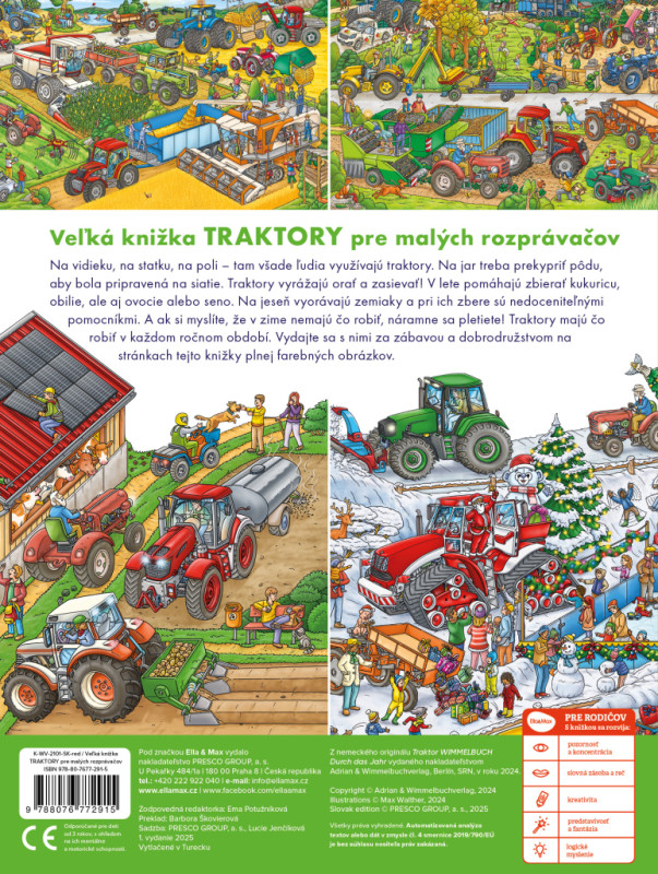 Vel'ká knižka TRAKTORY pre malých rozprávačov 4