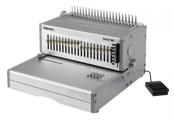 Viazací stroj, ple plastovú väzbu, elektrický, 500 listov, FELLOWES "Orion-E" 1