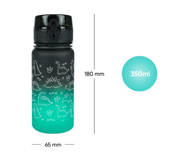 BAAGL Tritanová fľaša na nápoje Gradient Dino 350 ml 6