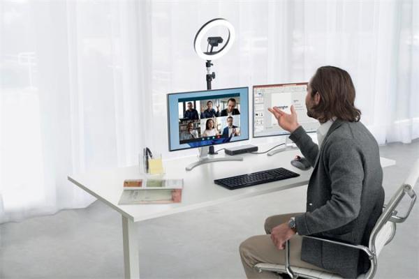 Svetlo s držiakom webovej kamery, LED, USB, KENSINGTON "L1000" 5