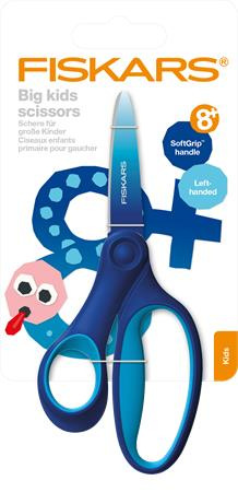 Nožnice, školské 15 cm, pre ľavákov, FISKARS, ombre modré 4