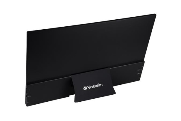 Prenosný monitor, dotykový displej, 4K UHD rozlíšenie, kovové prevedenie, 15,6", VERBATIM 3