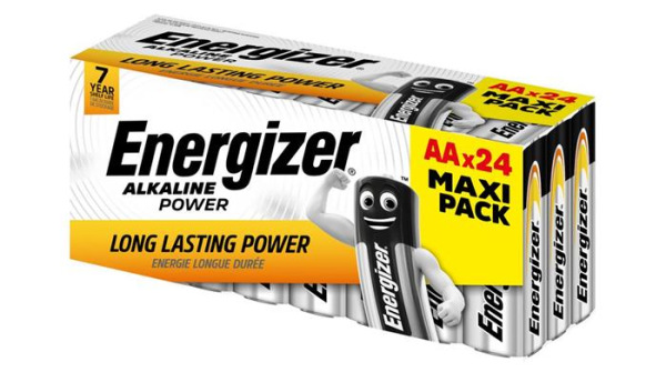 Batéria, AA tužková, 24 ks, ENERGIZER "Alkaline Power" 1