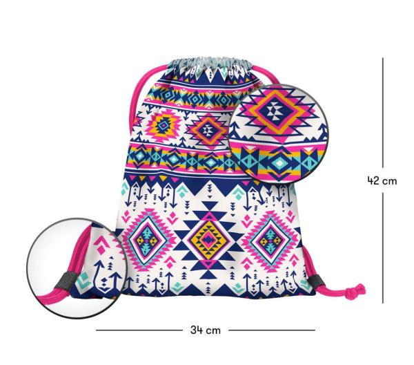 BAAGL SET 3 Boho: batoh, penál, sáček 15