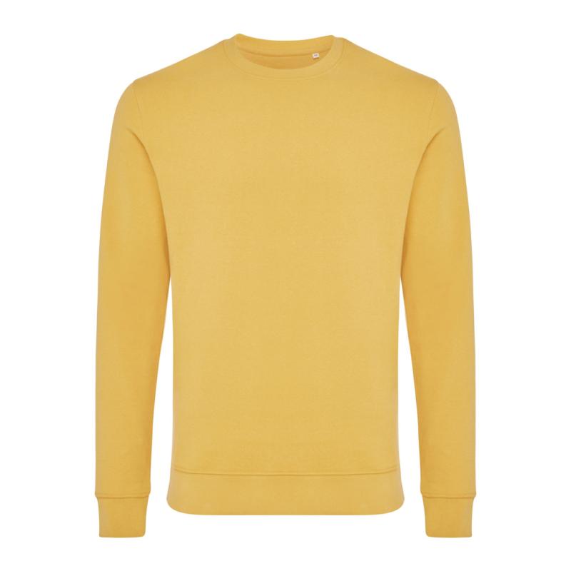 Mikina IQONIQ Zion z recykl. bavlny ochre yellow XXL 1