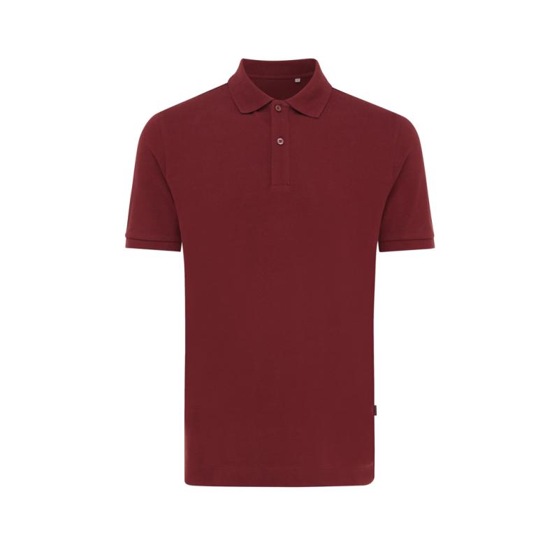 Polo tričko IQONIQ Yosemite z recykl. bavlny vínovo červená XXXL 1