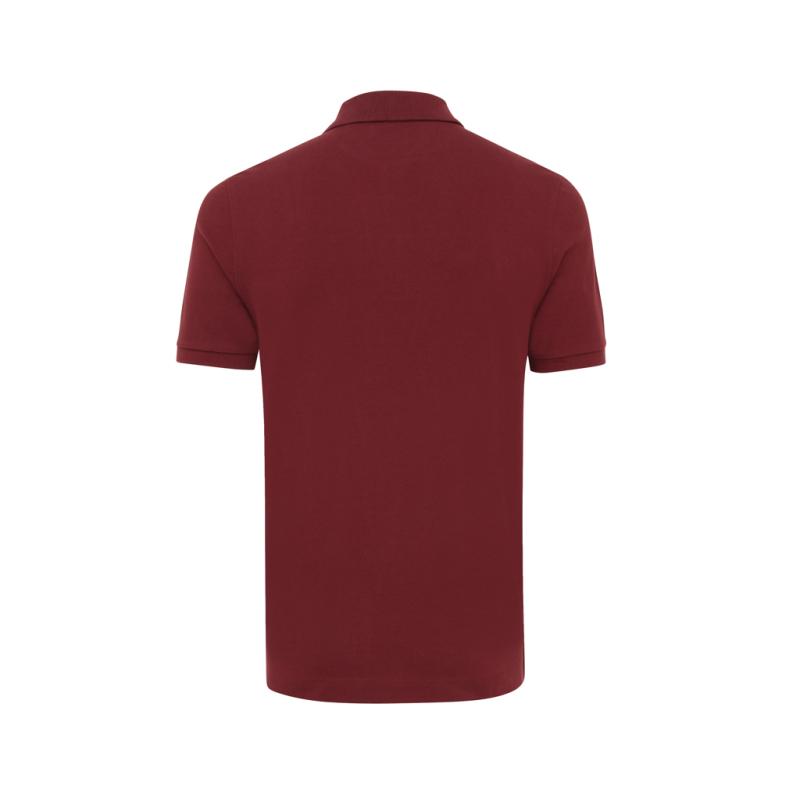 Polo tričko IQONIQ Yosemite z recykl. bavlny vínovo červená XXXL 2