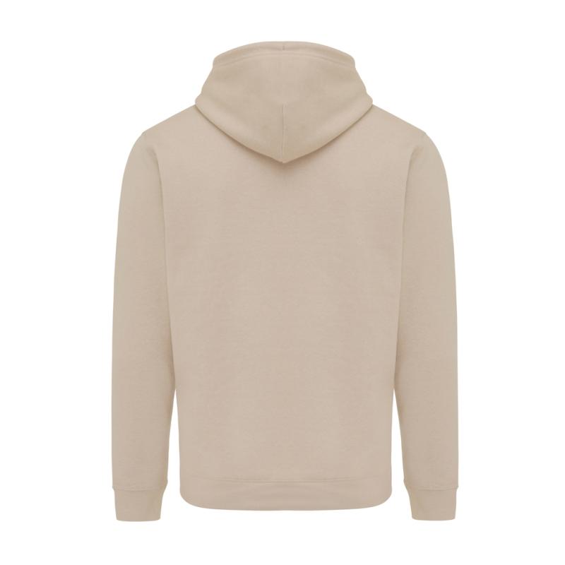 Ľahká mikina s kapucňou IQONIQ Rila z recykl. bavlny desert XXXL 2