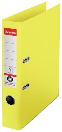 Pákový šanón, 50mm, A4, ekologický, s ochrannou lištou, ESSELTE "No.1", žltá