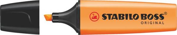 Zvýrazňovač, 2-5 mm, STABILO "BOSS original", oranžový 1