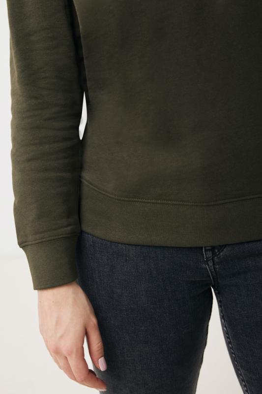 Ľahká mikina IQONIQ Etosha z recykl. bavlny khaki XXL 8