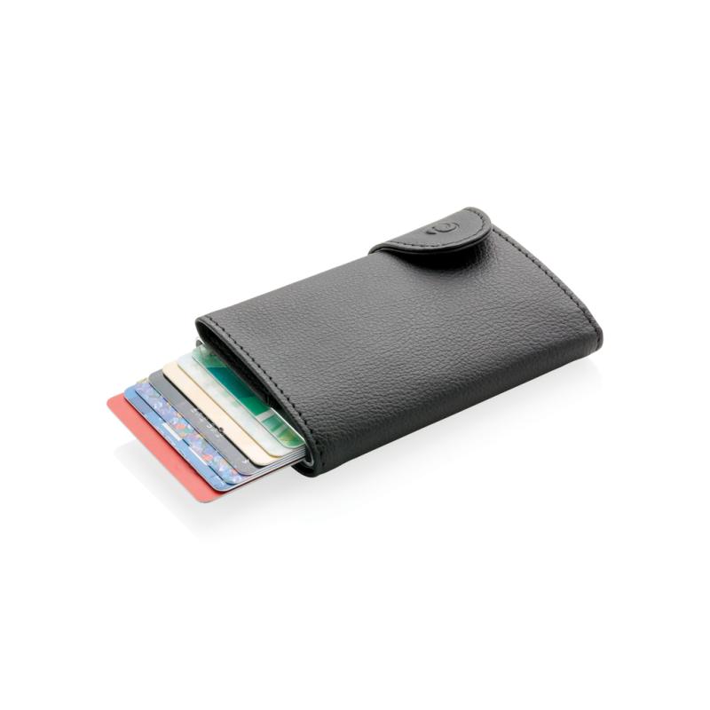 RFID puzdro na karty a bankovky C-Secure čierna 1