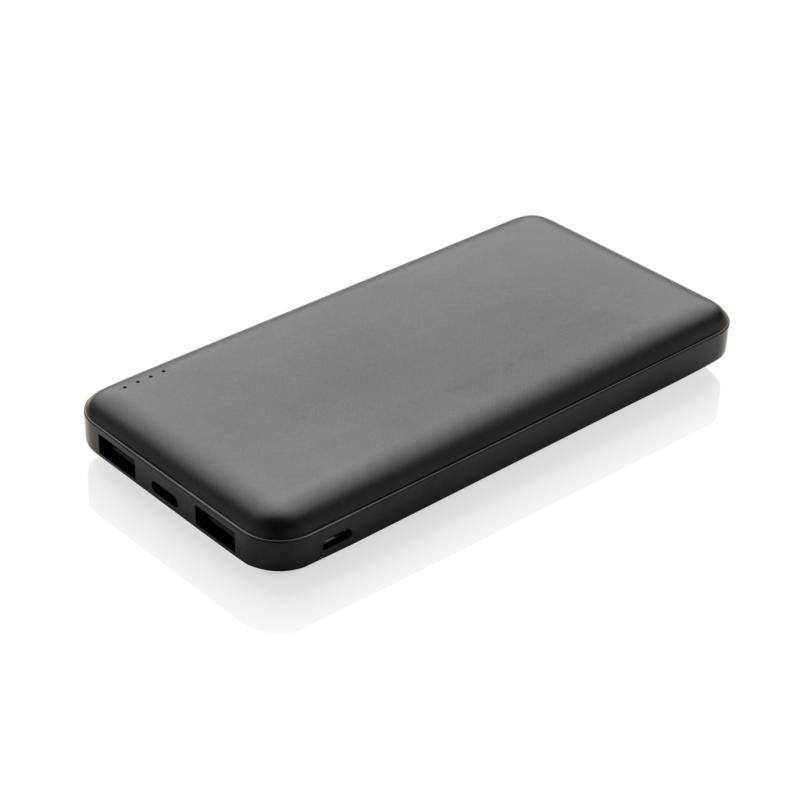 Vrecková powerbanka s vysokou hustotou batérie 10 000 mAh čierna 1