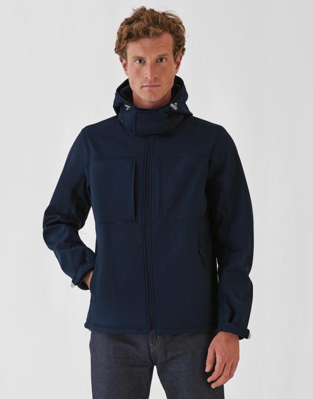 Pánska bunda Hooded Softshell/men 1