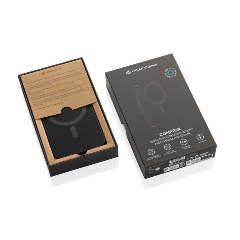 Powerbanka 10000mAh Urban Vitamin Compton z RCS alu a plastu čierna 18